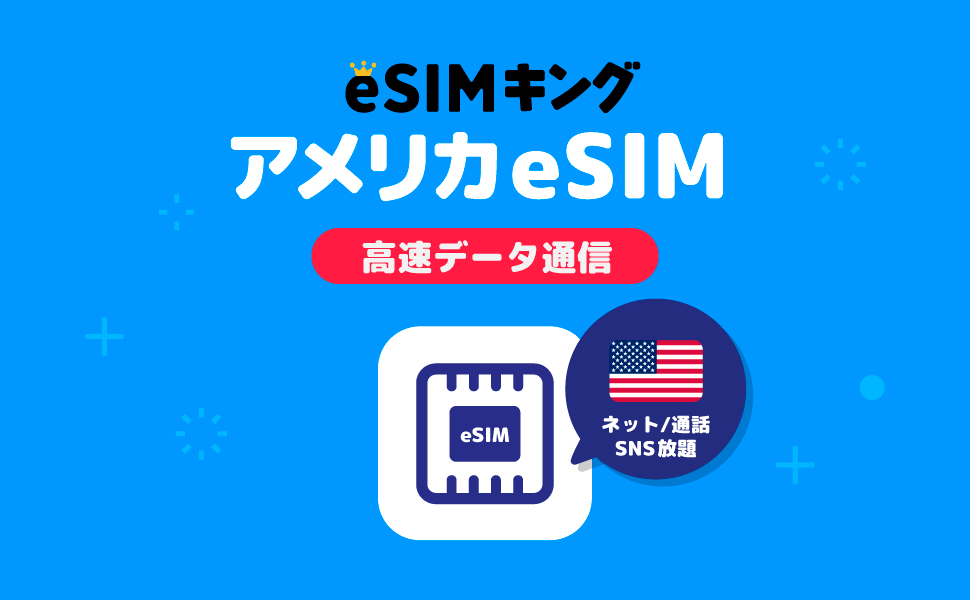 アメリカ旅行 eSIM