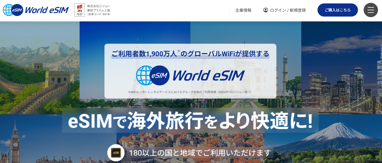 World eSIMToppage